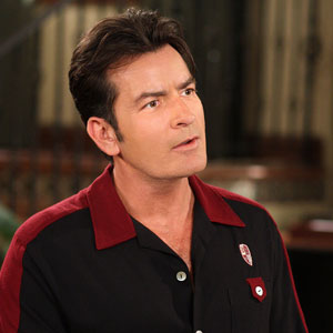 TWO AND A HALF MEN, Charlie Sheen TWO AND A HALF MEN, Charlie Sheen